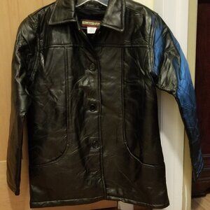 Women's Leather Jacket S